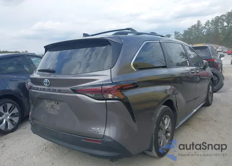 2024 Toyota Sienna Xle из США, поврежденный, VIN 5TDYRKEC4RS205368